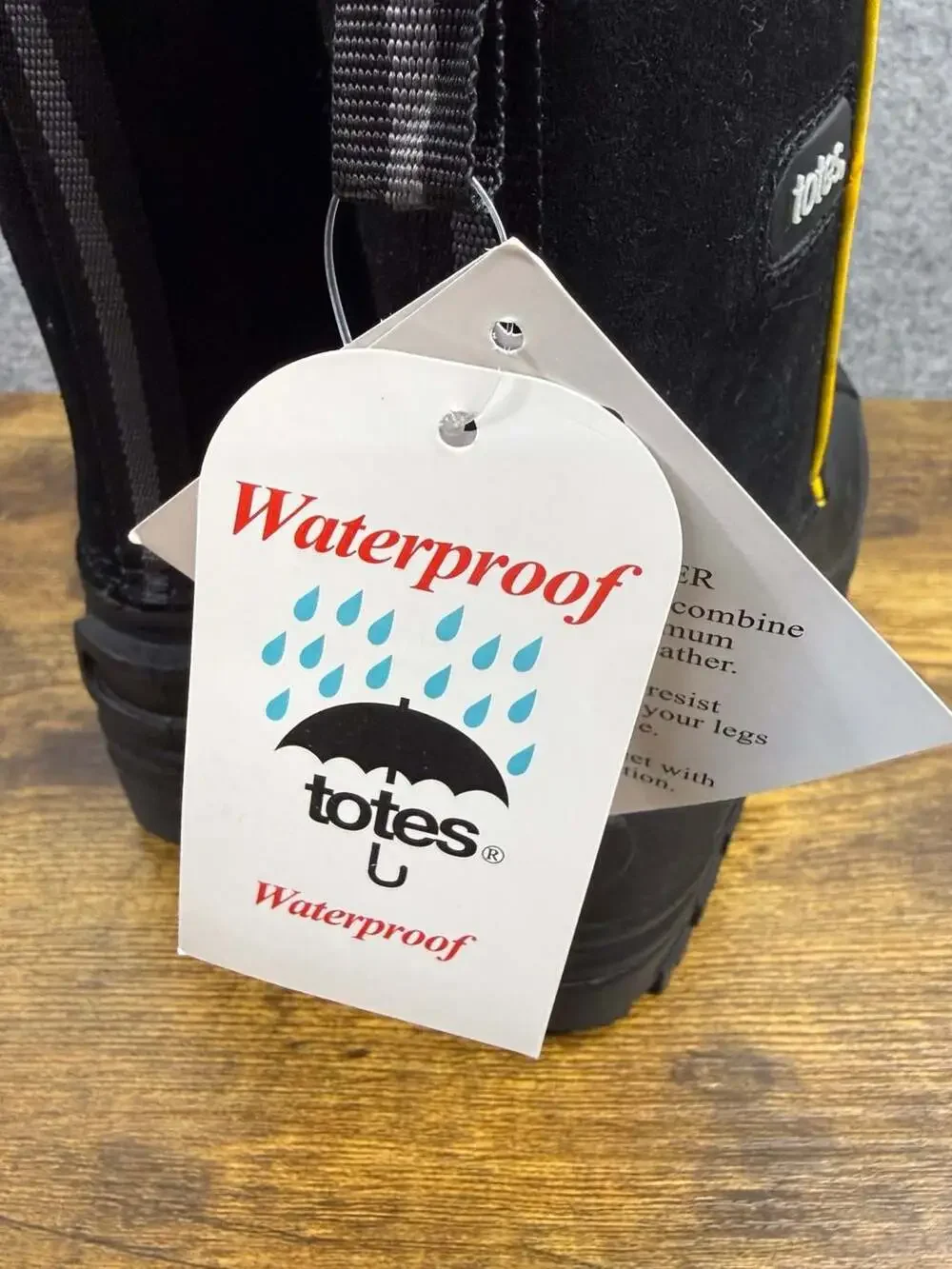 Totes Kids Action Waterproof Insulated Snow Boots